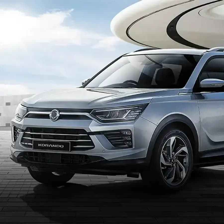 ssangyong kgm korando front styling