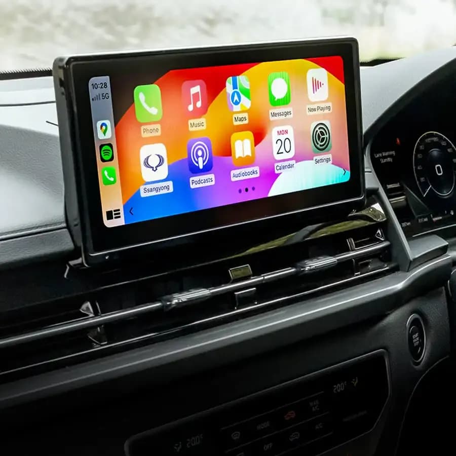 ssangyong kgm musso dual cab smart audio