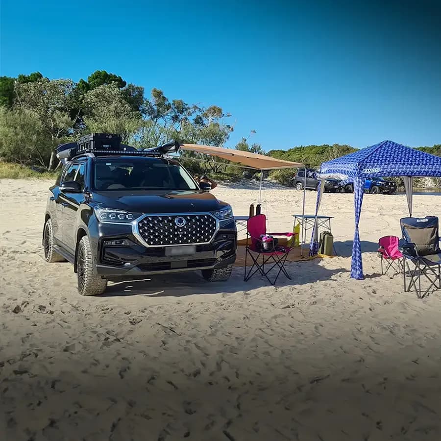 ssangyong kgm rexton best suv for towing