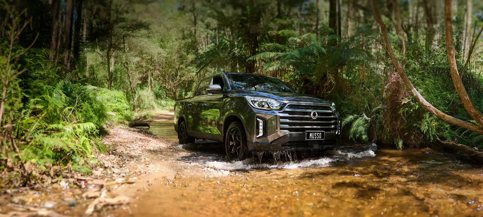 ssangyong kgm musso 4wd dual cab ute australia