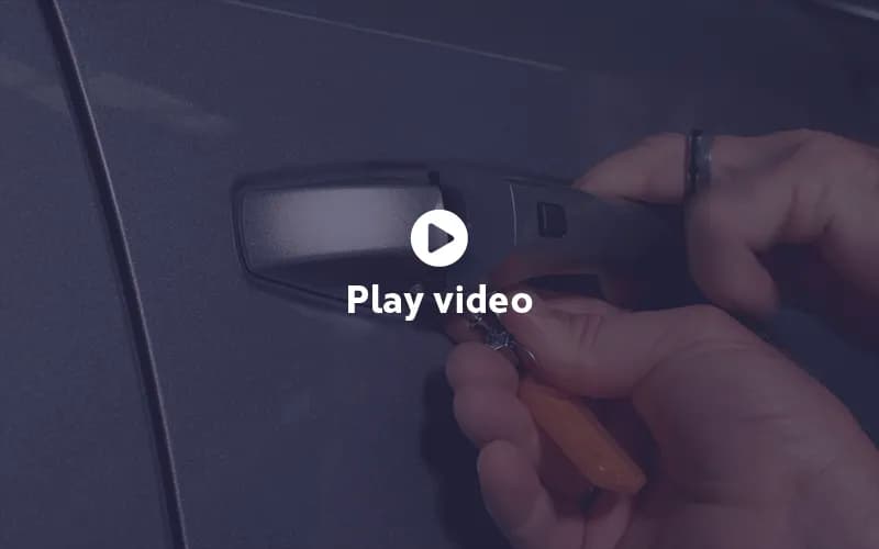 How to open the doors when your remote battery is flat