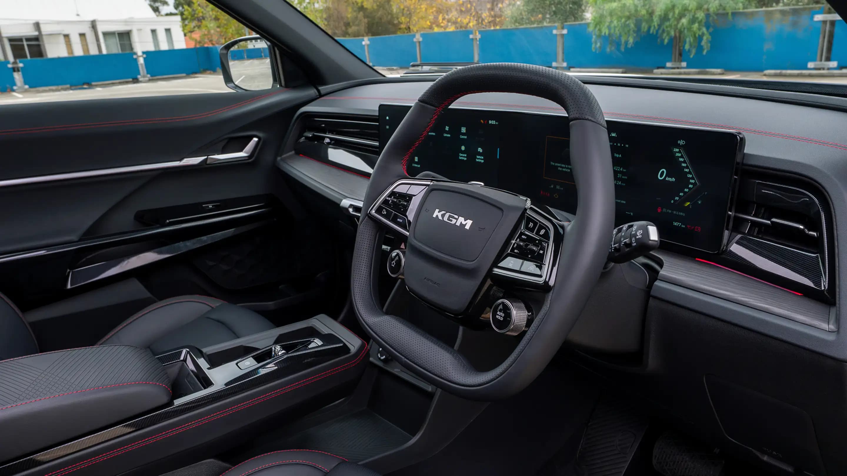 kgm ssangyong actyon suv premium interior tech