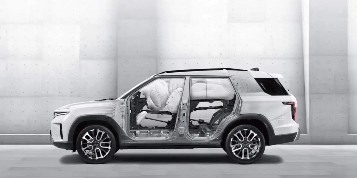 ssangyong kgm torres safety features