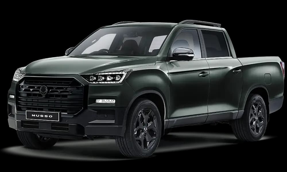 KGM Musso MY26 Ultimate XLV Amazonian Green