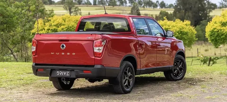 Musso rear - Drive Car of the Year 2025 awards