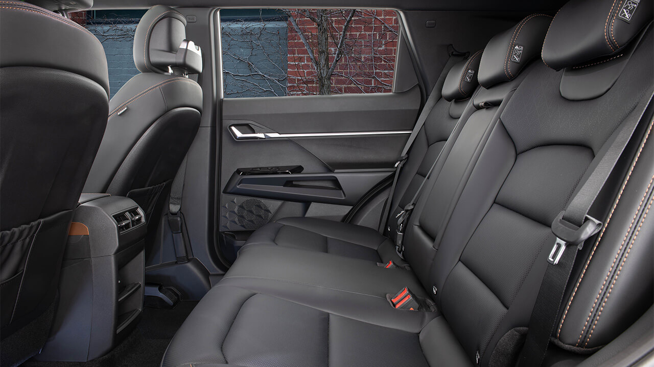 Premium leather interior