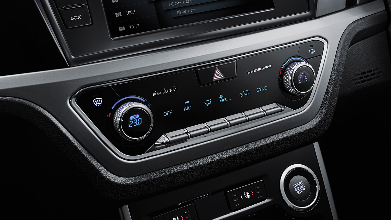 Dual zone climate control